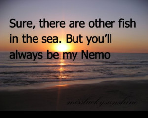 , fish, miss lucky sunshine, missluckysunshine, movie, nemo, quote ...