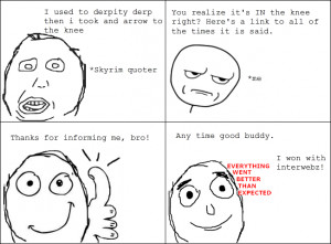 Scumbag Skyrim Quotes