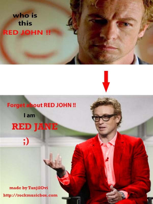 Red John Jane The Mentalist Funny Memes