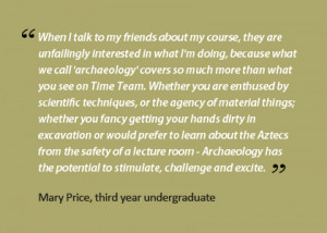 Studying Archaeology at Cambridge