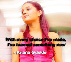 Ariana Grande Tumblr Quotes Ariana grande quotes
