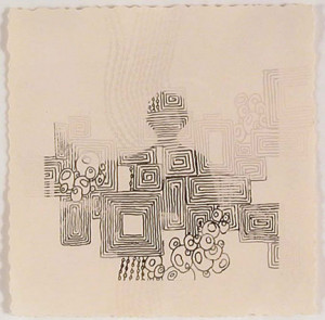 Jim Dingilian, The Nighttime Approach 2005 permanent marker on school ...