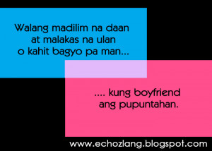 Love Quotes For Him Tagalog...