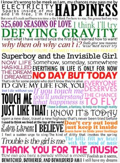 Everything I need to know in life I learned from musical theatre. Is ...