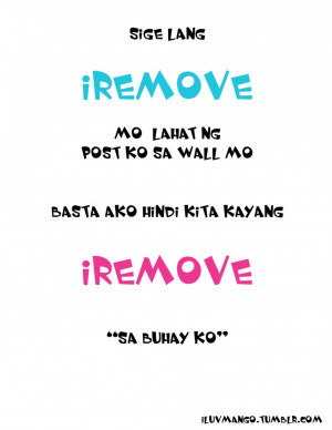 Bitter Love Quotes For Him Tagalog Picture