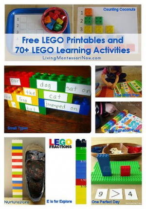 list of Lego educational links!!! Free LEGO Printables and 70+ LEGO ...