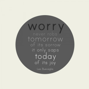 waiting and living in the moment