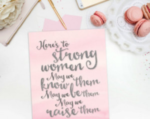 ... Print | Inspirational Quote | Glitter Print | Quote Printable | 8x10