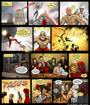 Men Origins: Deadpool by ScarletVulture