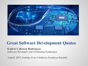 EN] Great software development quotes