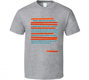 ... movie t-shirt Jim Jarmusch Quote classic cult films Waits Benigni