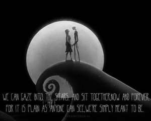 Nightmare Before Christmas Jack And Sally Love Quotes