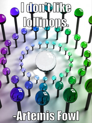 This is one of my favorite lines. And how he mentally kicks himself ...