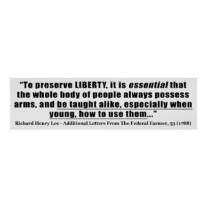 To preserve Liberty Quote by Richard Henry Lee Posters