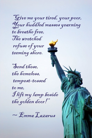 Statue of Liberty Poem Emma