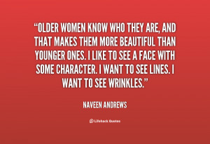 quotes about older women