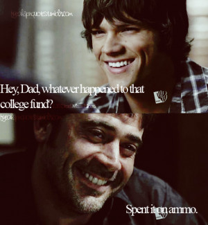 Supernatural Quotes Hey Dad