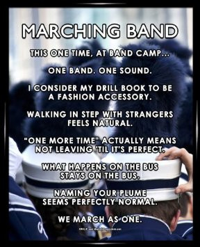 Marching Band Quotes And Sayings Framed Marching Band 8 ampquot