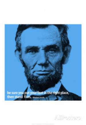 ... abraham lincoln stand firm inspire 2 quote poster posters i8834352 htm