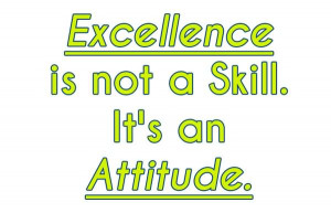 ... Is Not A Skill It’s An Attitude Graphic For Share On Facebook