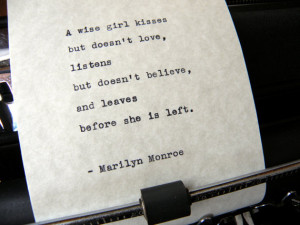 Marilyn Monroe Quote, 