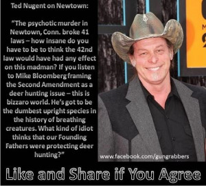 Gun Control according to Ted Nugent