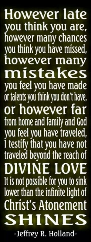 God's love...the light of Christ