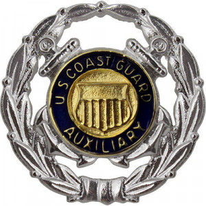 Coast Guard Auxiliary Badge Operations Auxiliarist Regulation Size