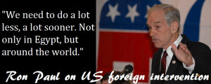 Ron Paul Foreign Policy Quotes