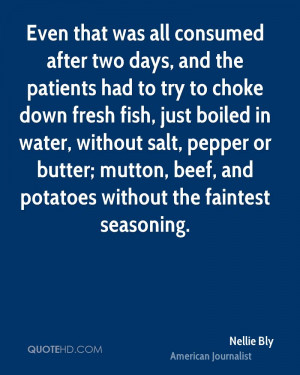 Even that was all consumed after two days, and the patients had to try ...