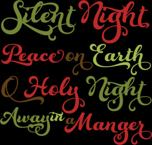 Christmas Phrases SVG cutting files christmas svg scrapbook titles