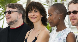 ... to r.) HE’s own Guillermo del Toro, Sophie Marceau, Rokia Traore
