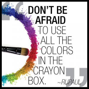 ... in the crayon box.