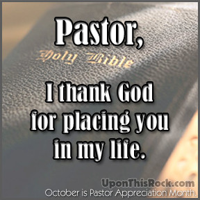 Pastor Appreciation Photo...