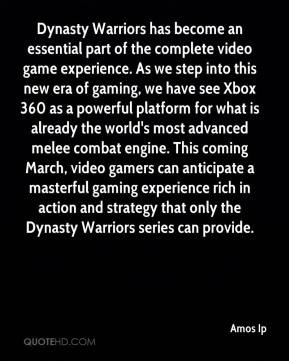 Amos Ip - Dynasty Warriors has become an essential part of the ...