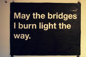 Quotes about Burning_Bridges