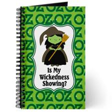 Oz Funny Wicked Witch Quote Journal for