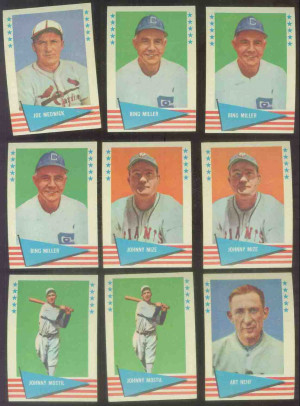 1961 Fleer #.63 Johnny Mize (New York Giants) Baseball cards value