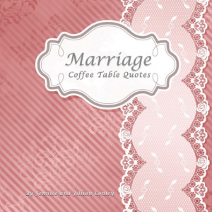 Marriage Coffee Table Quotes PINK by MyThreeSisters3 on Etsy, $7.99