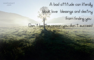 Attitude Quotes and Sayings