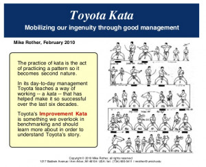 Kata impacts your organization by: