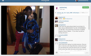 Meek Mill Nicki Minaj Fuel Dating Rumors With Kissing Photo