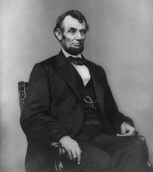 Abraham Lincoln is 16th President of the United States