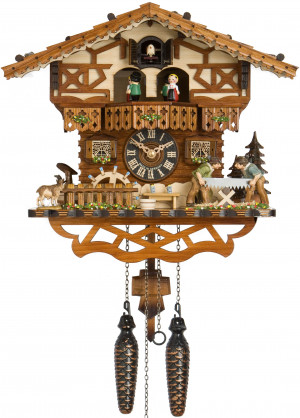Musical Cuckoo Clock with Dancers