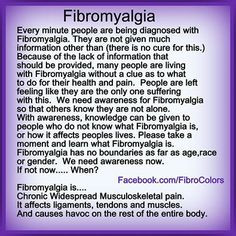 Fibromyalgia and Lupus Help and Understanding.