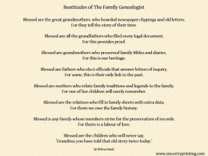 More like this: beatitudes , sayings and genealogy .
