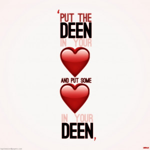 best quotes deen in your heart islamic quotes with images hd desktop ...