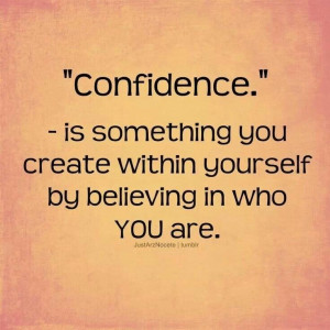 Self-belief breeds confidence