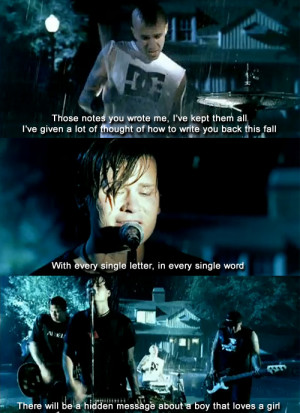 box car racer, music, quote, song, there is, tom delonge