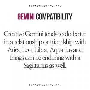 Zodiac Files: Gemini Compatibility.